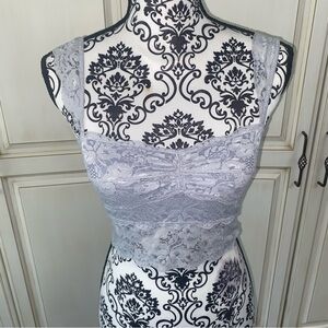 Urban Outfitters Kimchi Blue Size Medium Grey Floral Lace Bralette